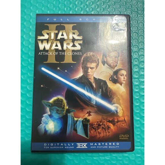 Star Wars II, Attack of the Clones, full screen edition Dvd Movie. - Picture 1 of 6